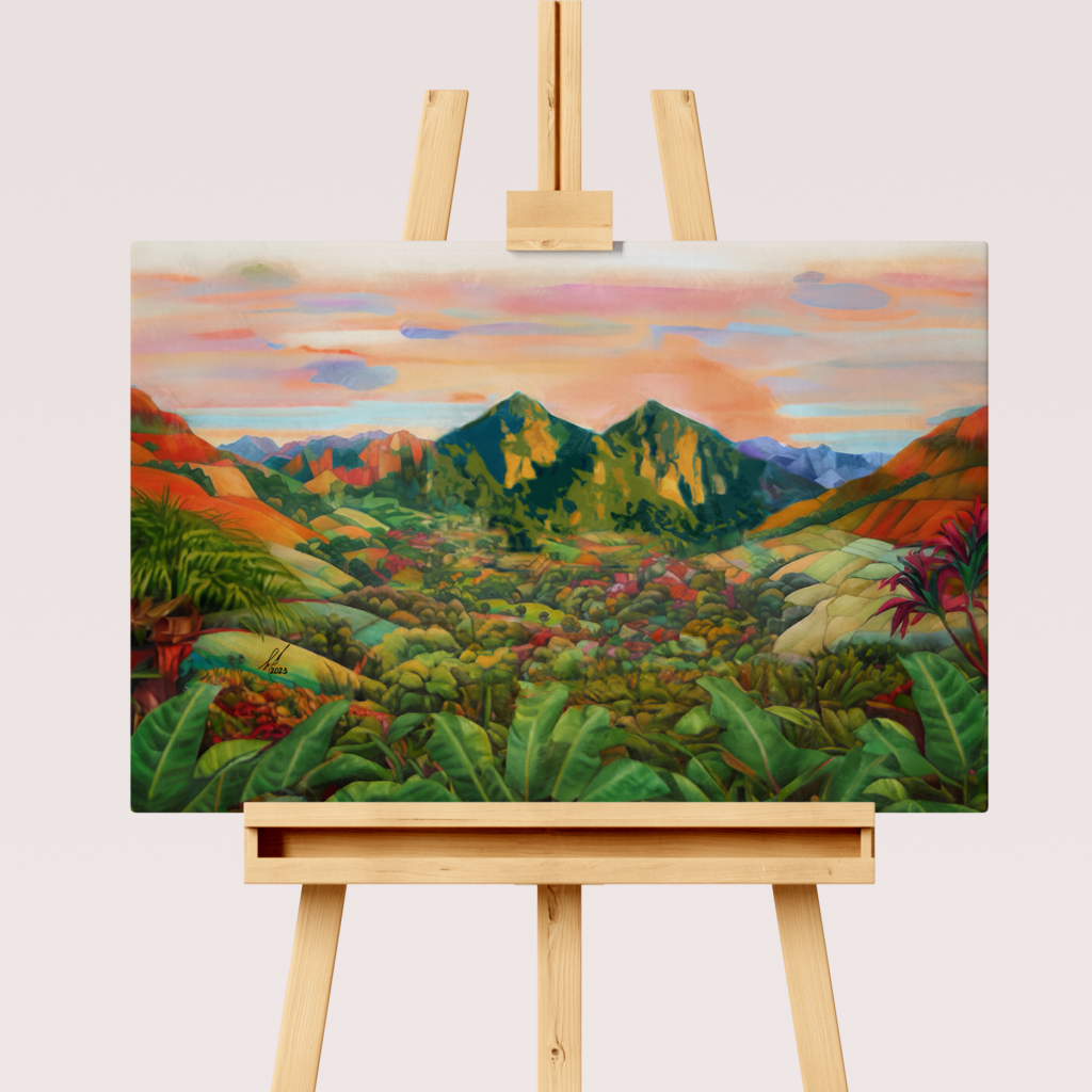 Image about Tetas De Cayey, two important peaks in Puerto Rico click to open purchasing options